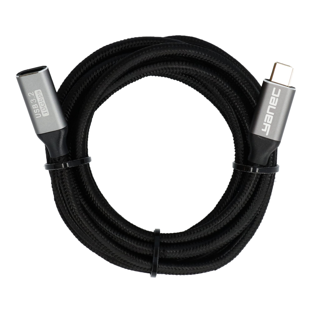 Yanec USB-C verlengkabel 2m 100W