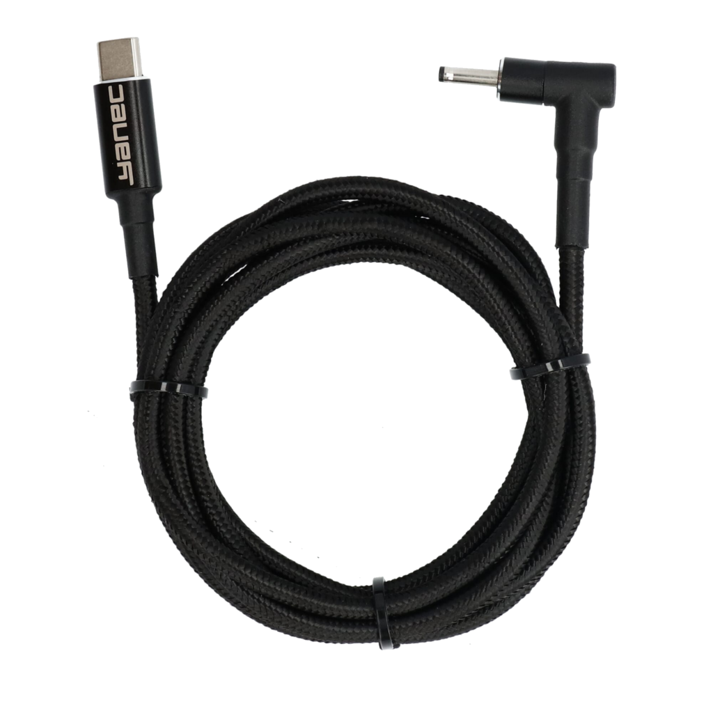 Yanec USB-C naar 3.0 x 1.1 mm laadkabel 1.8m (Acer, Asus, Samsung)