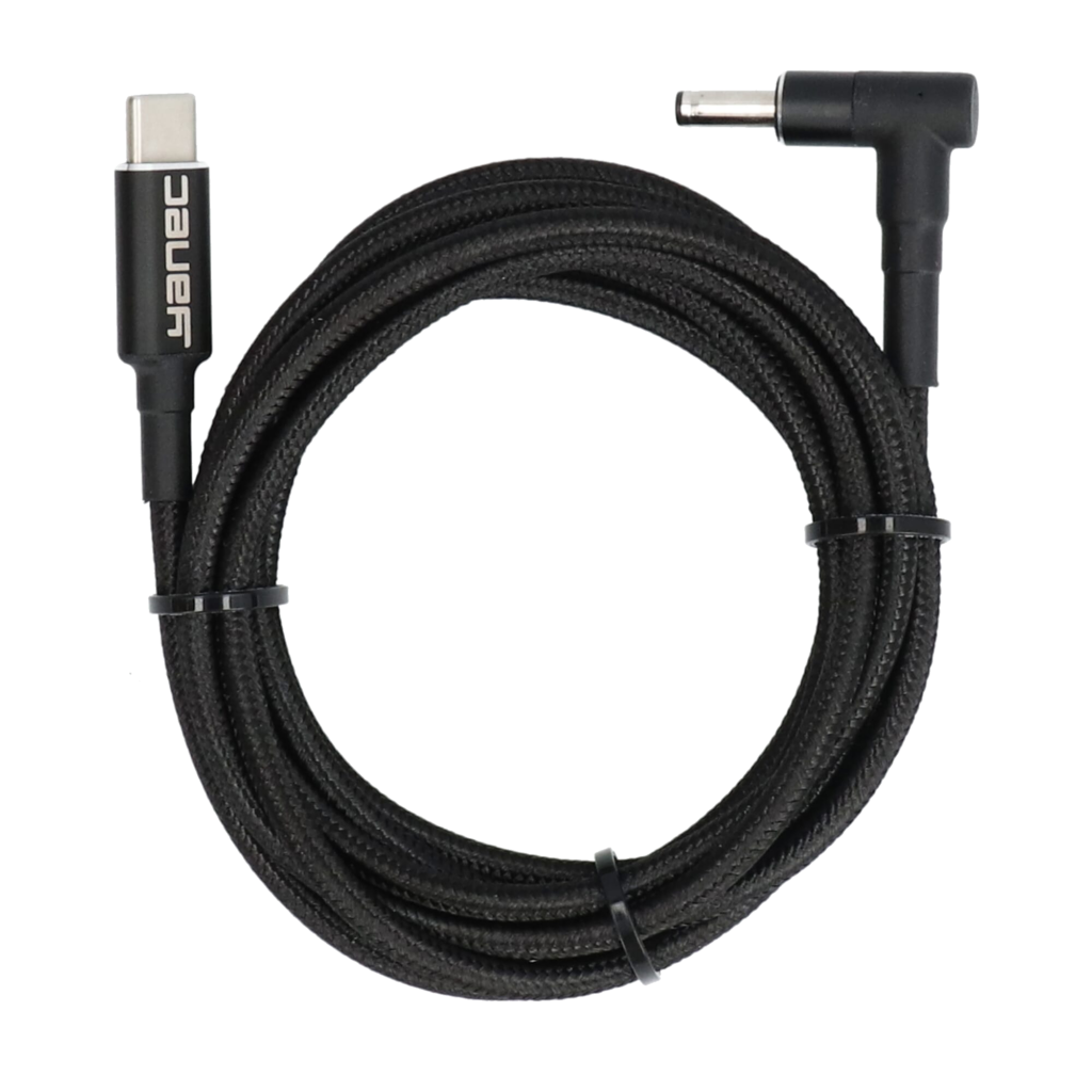 Yanec USB-C naar 4.0 x 1.35 mm laadkabel 1.8m (Asus)
